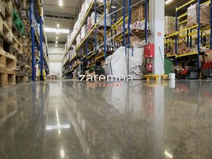 beton polerowany w centrum logistycznym - Prologis - Wrocław