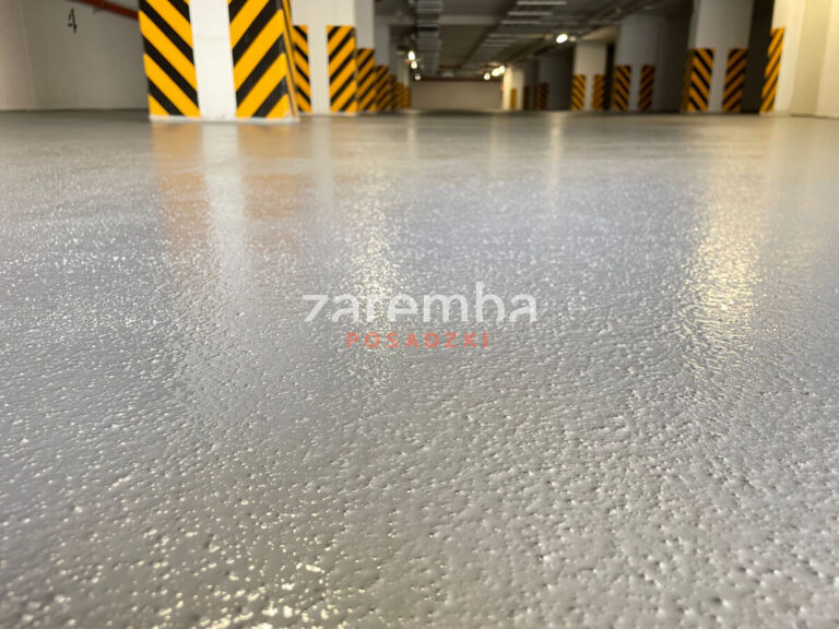 Posadzki na parkingi podziemne i do garaży wielostanowiskowych