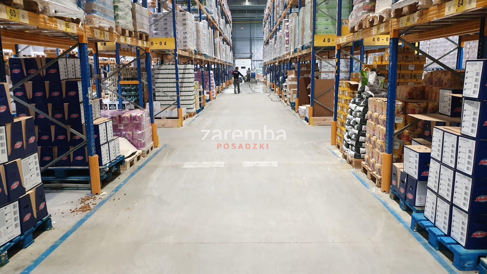 skrzyżowania ciagów komunikacyjnych w magazynach