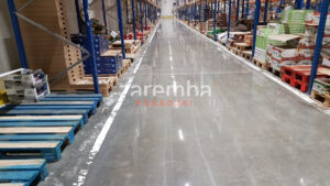 Centrum dystrybucyjne PO regeneracji posadzki