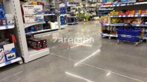 regeneracja posadzki retail - efekt PO